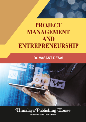 Book cover: Project management and entrepreneurship