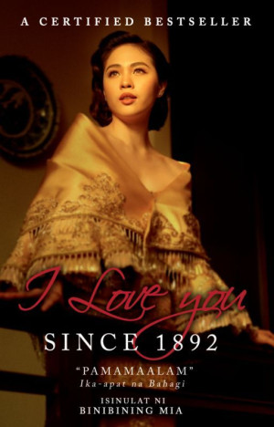 Book cover: I love you since 1892