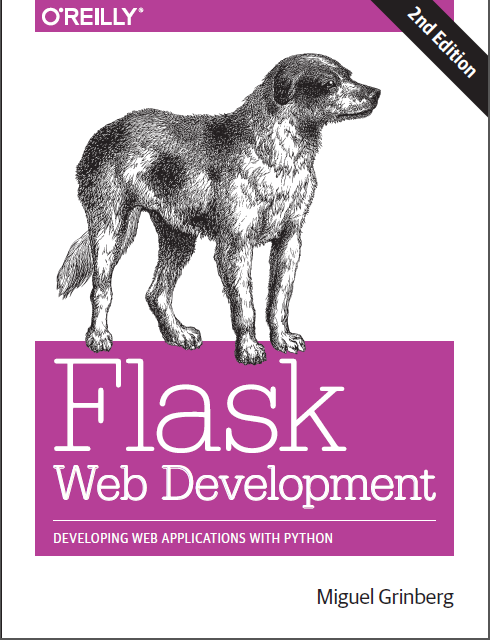 Book cover: Flask web development