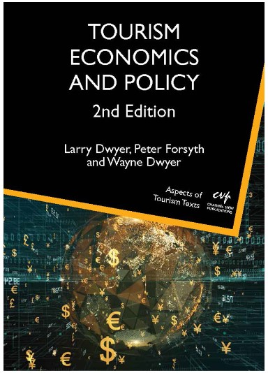 Book cover: Tourism economics and policy