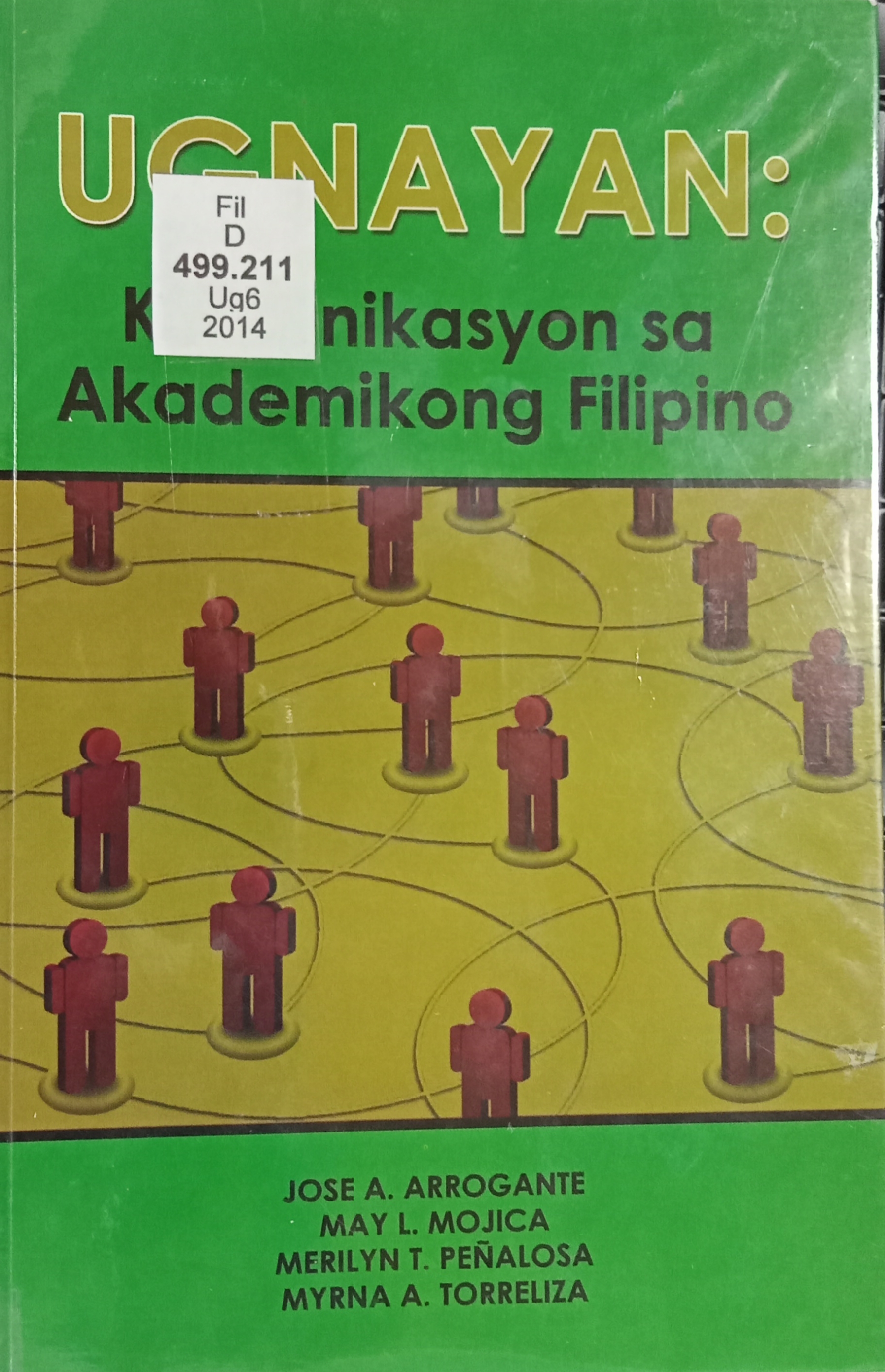 Book cover: Ugnayan: komunikasyon sa akademikong Filipino