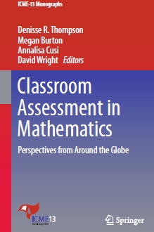 Book cover: Classroom assessment in mathematics : perspectives from around the globe