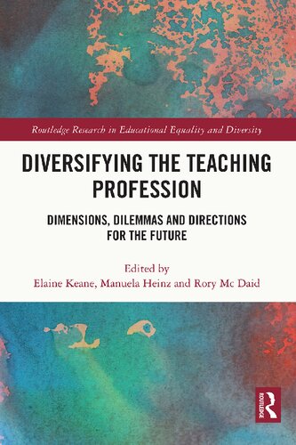 Book cover: Diversifying the teaching profession : dimensions, dilemmas and directions for the future