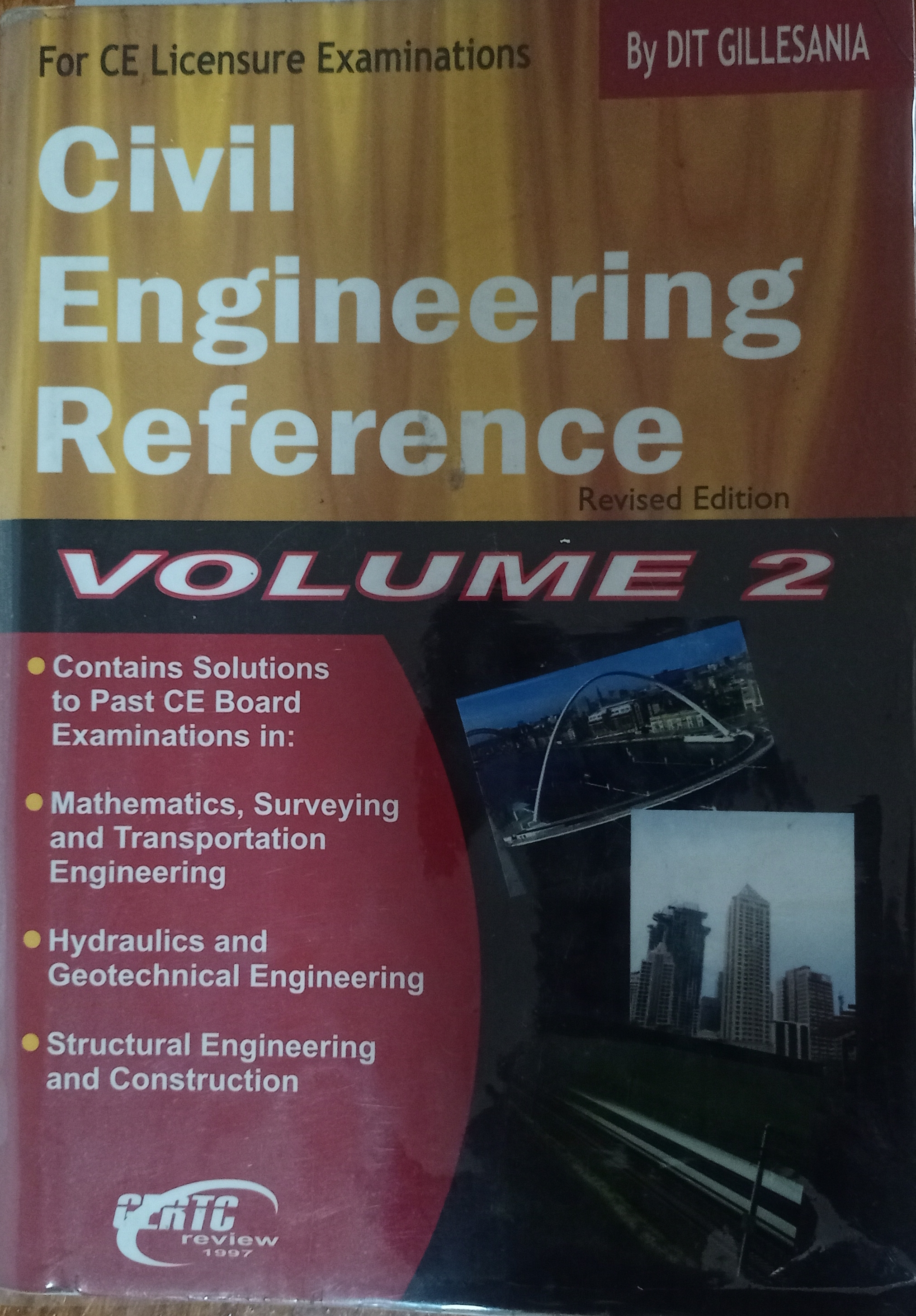 Book cover: Civil engineering reference for leisure examinations vol. 2