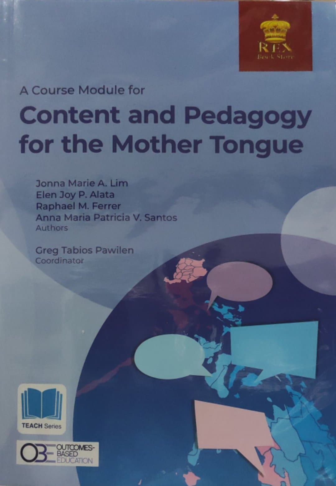 Book cover: A Course module for content and pedagogy for the mother tongue