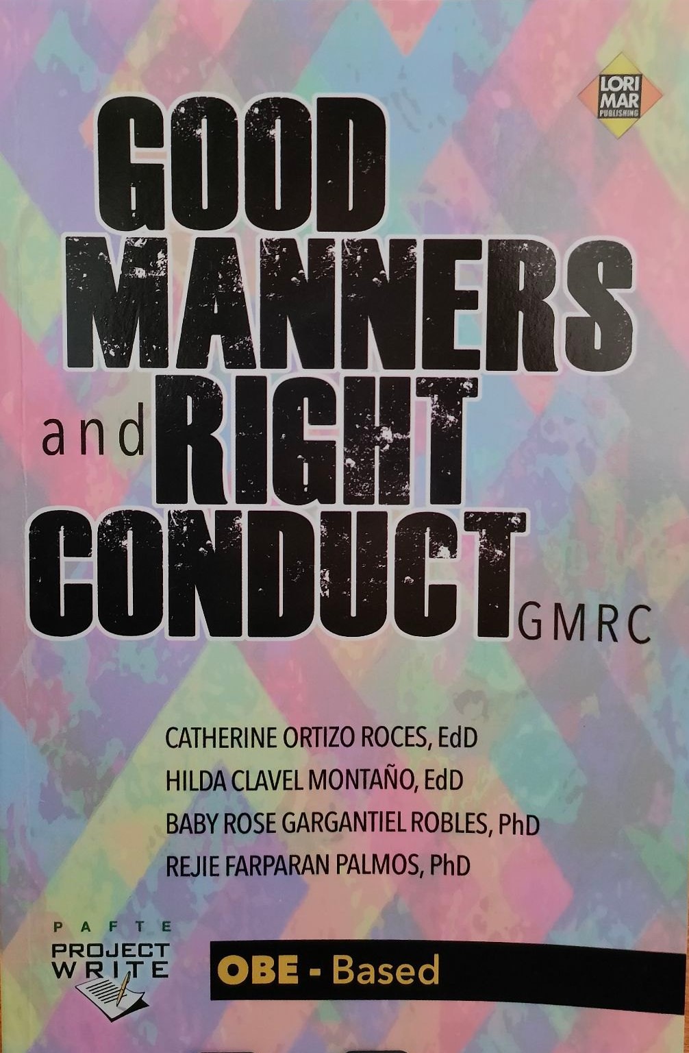 Book cover: Good manners and right conduct (GMRC)