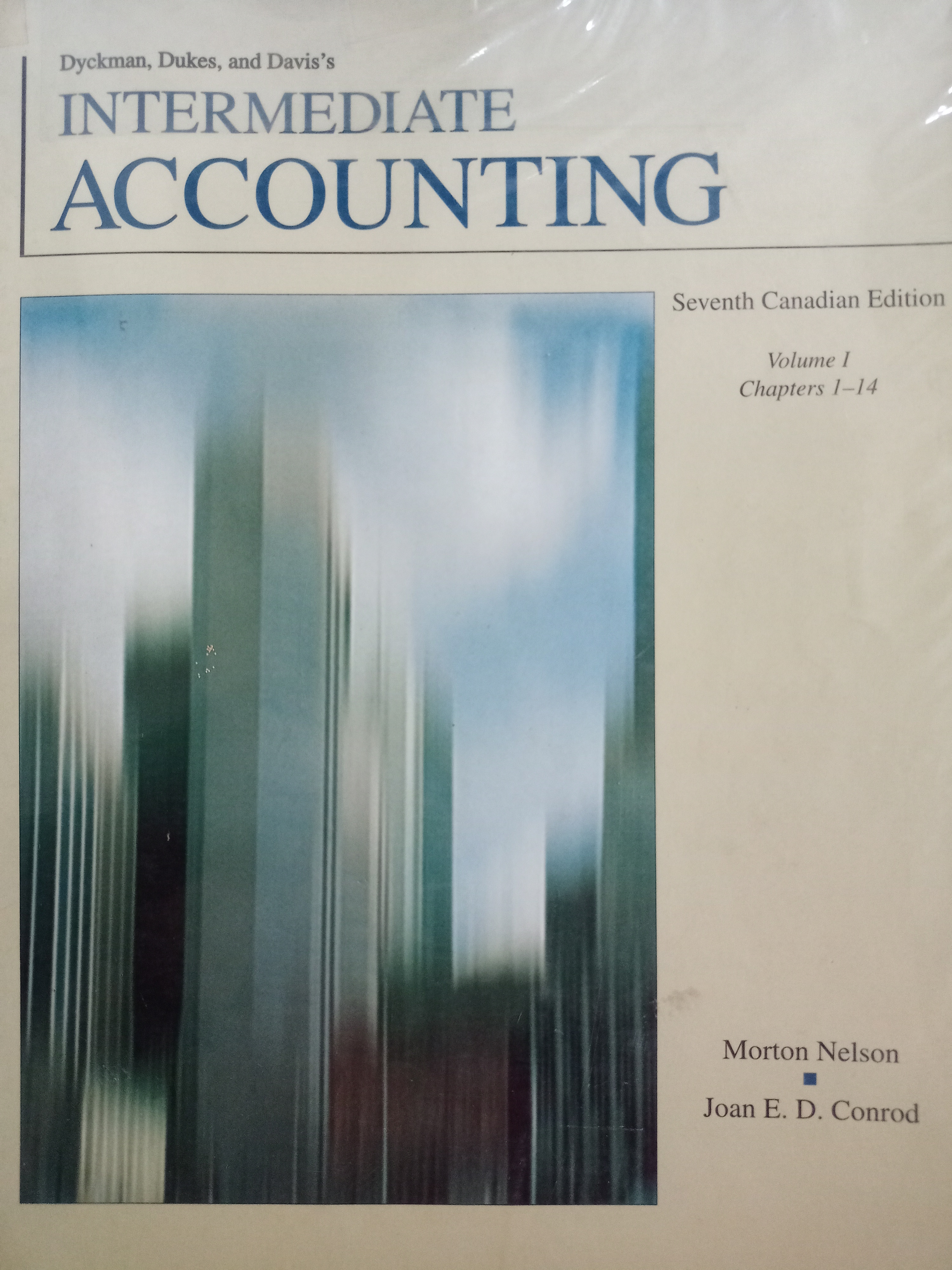 Book cover: Intermediate accounting
