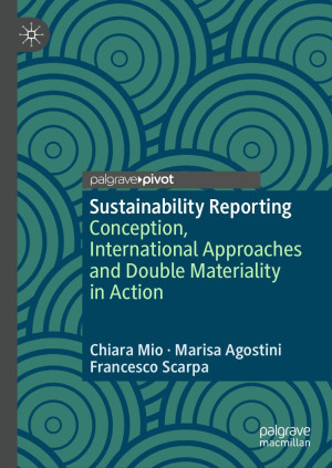 Book cover: Sustainability reporting : conception, international approaches and double materiality in action