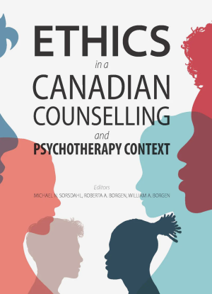 Book cover: Ethics in a Canadian counselling and psychotherapy context