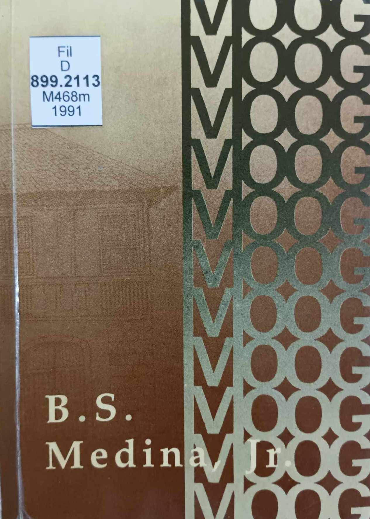 Book cover: Moog : nobela