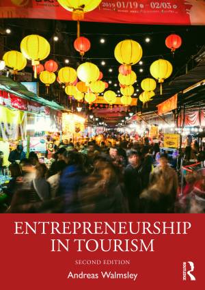 Book cover: Entrepreneurship in tourism