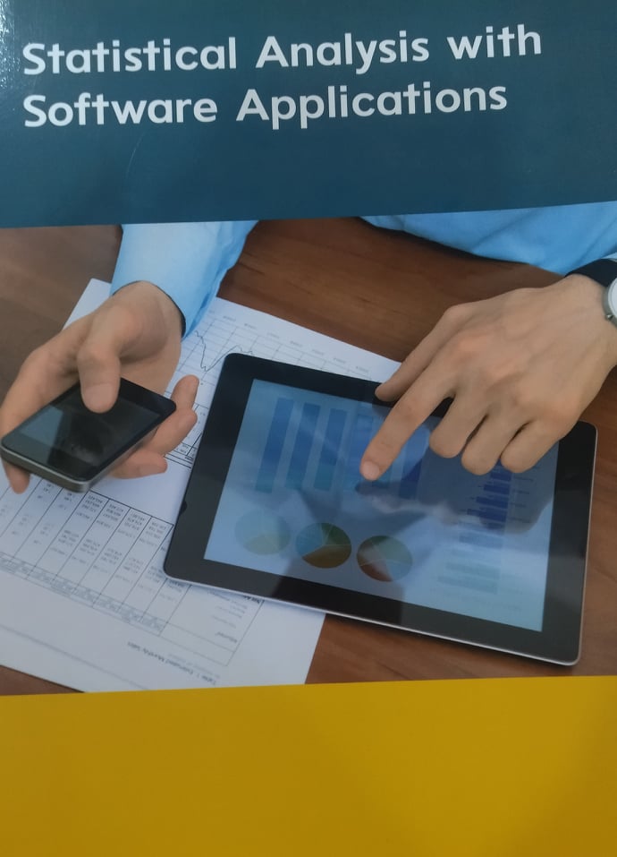 Book cover: Statistical analysis with software applications