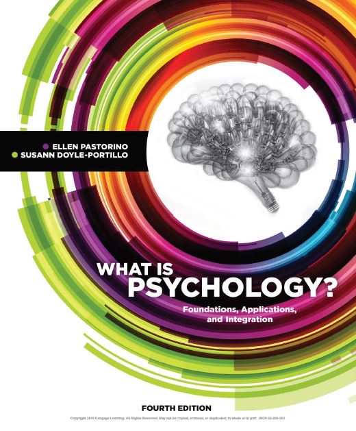 Book cover: What is psychology?: foundations, applications, and integration