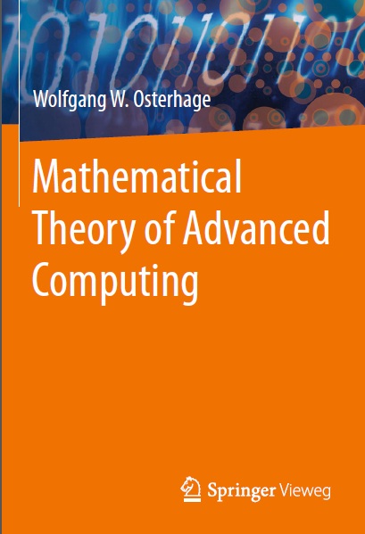 Book cover: Mathematical theory of advanced computing