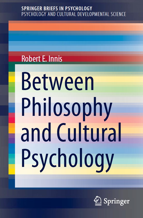 Book cover: Between philosophy and cultural psychology.