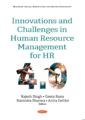 Book cover: Innovations and challenges in human resource management for hr4.0
