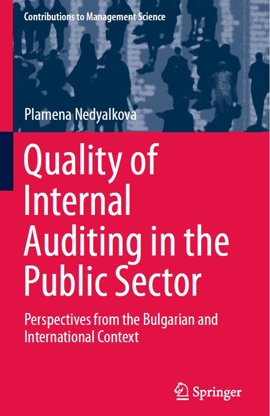 Book cover: Quality of internal auditing in the public sector : perspectives from the Bulgarian and international context