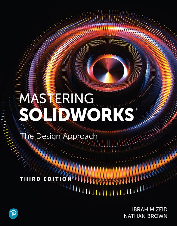 Book cover: Mastering solidWorks: the design approach.
