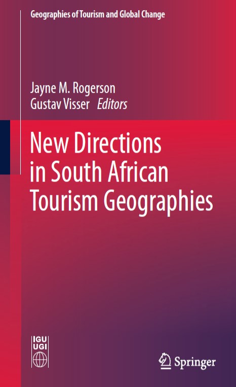 Book cover: New directions in South African tourism geographies