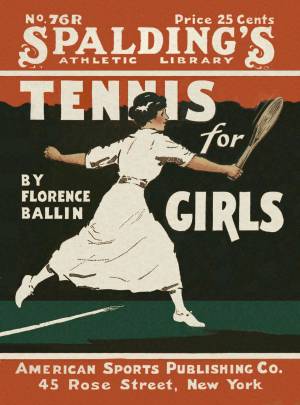 Book cover: Tennis for girls