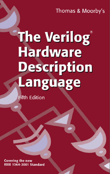 Book cover: The Verilog hardware description language