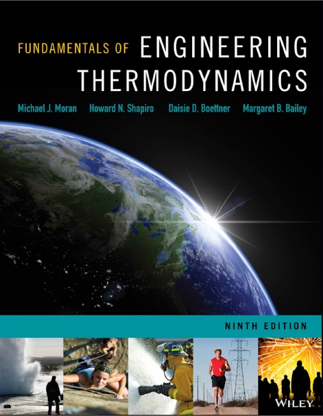 Book cover: Fundamentals of engineering thermodynamics