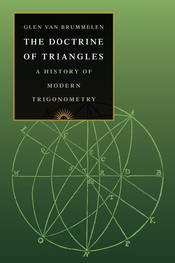 Book cover: The Doctrine of triangles: a history of modern trigonometry.