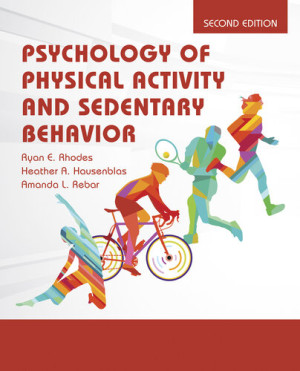 Book cover: Psychology of physical activity and sedentary behavior