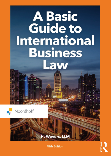 Book cover: A Basic guide to international business law