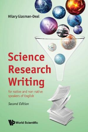 Book cover: Science research writing for native and non-native speakers of English