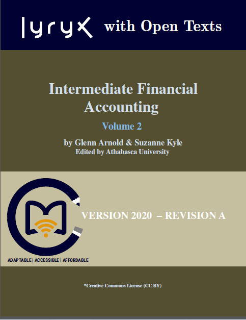 Book cover: Intermediate financial accounting : volume 2