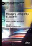 Book cover: Managing disruptions in business