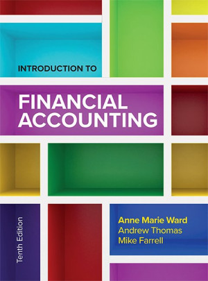 Book cover: Introduction to financial accounting