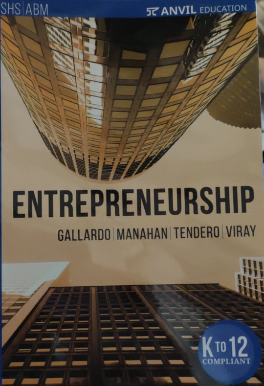 Book cover: Entrepreneurship