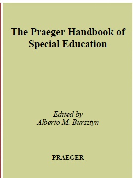Book cover: The Praeger handbook of special education