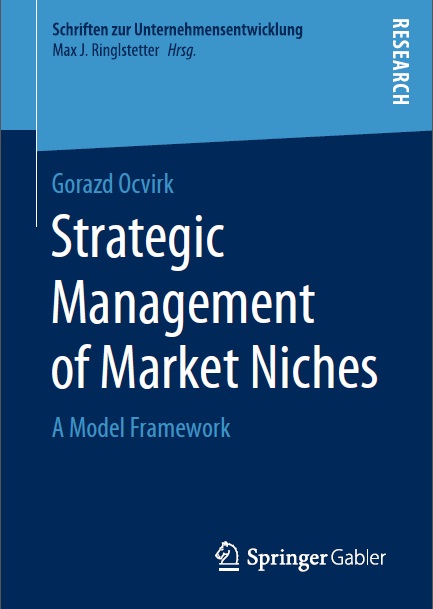 Book cover: Strategic management of market niches : a model framework