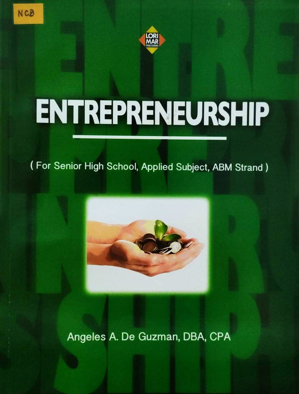 Book cover: Entrepreneurship : (for senior high school applied subject, ABM strand).