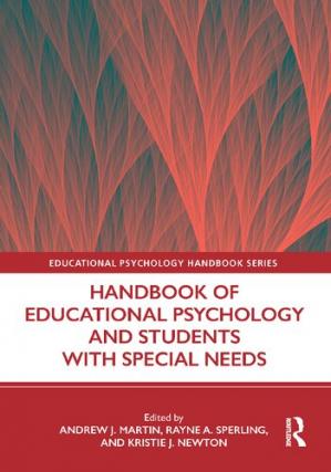 Book cover: Handbook of educational psychology and students with special needs