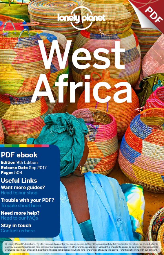 Book cover: Lonely planet west africa