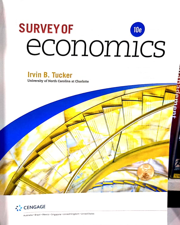 Book cover: Survey of economics