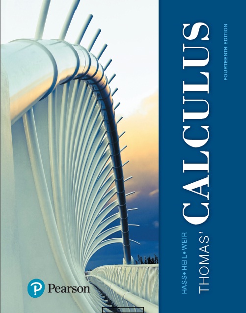 Book cover: Thomas' calculus