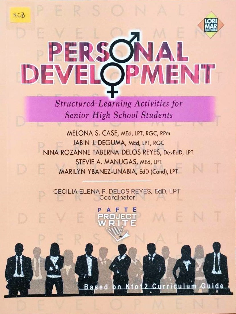 Book cover: Personal development: structured-learning activities for senior high school students