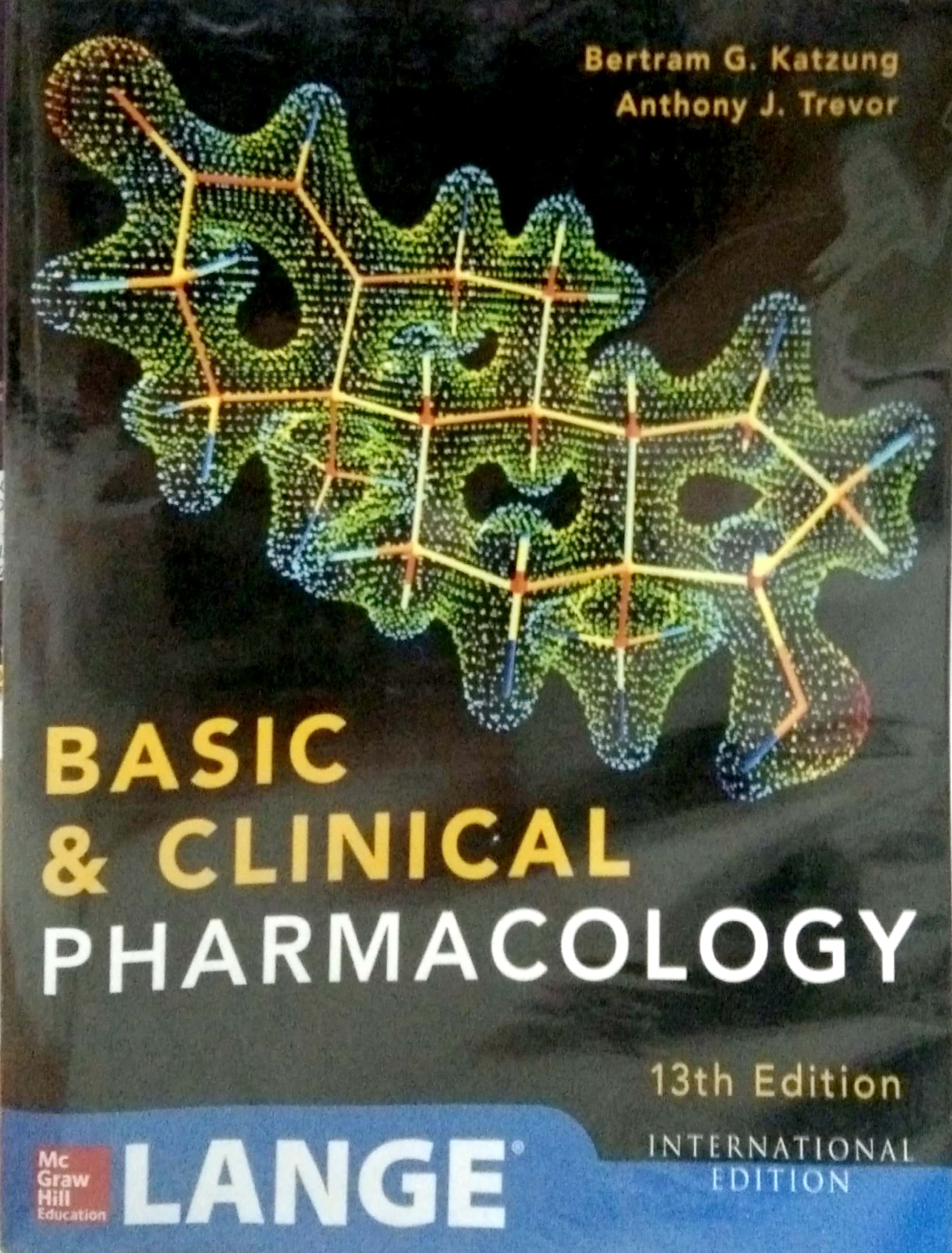 Book cover: Basic and clinical pharmacology.