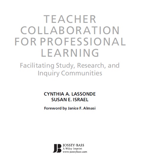 Book cover: Teacher collaboration for professional learning : facilitating study, research, and inquiry communities