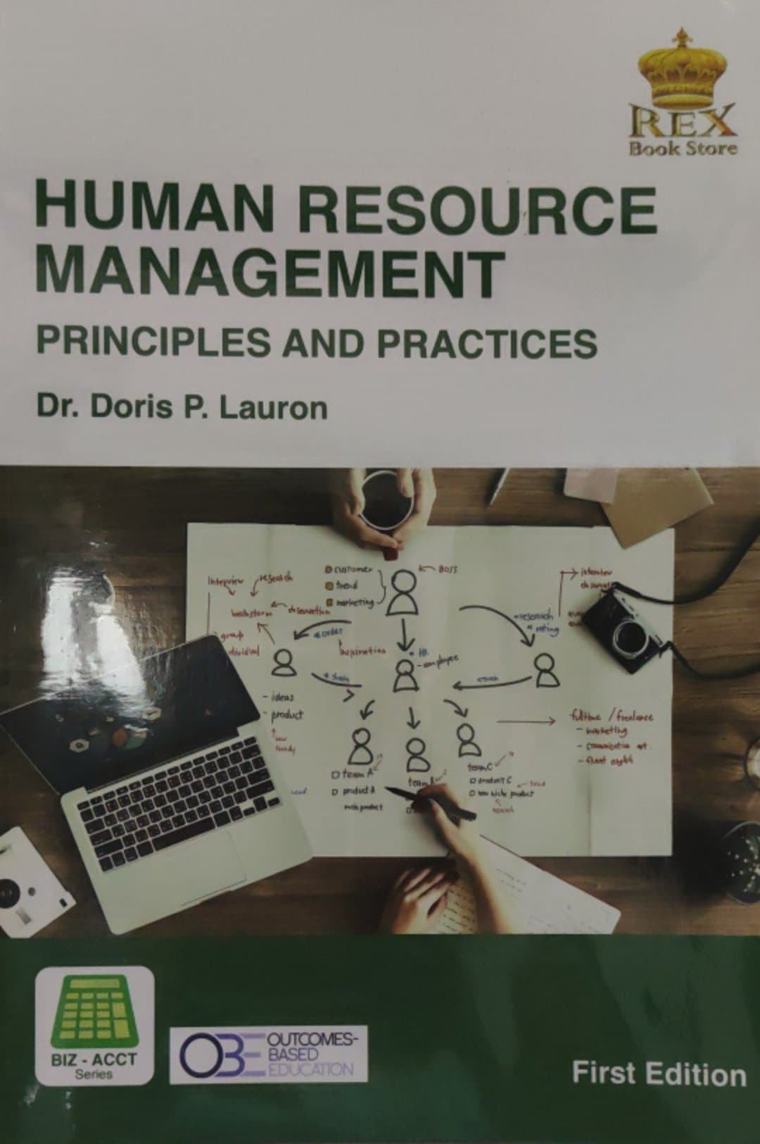 Book cover: Human resource management : principles and practices