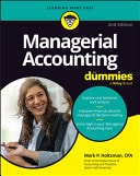 Book cover: Managerial accounting for dummies