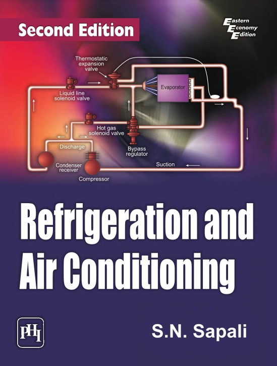 Book cover: Refrigeration and air-conditioning