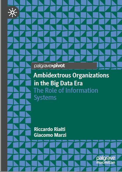 Book cover: Ambidextrous organizations in the big data era : the role of information systems