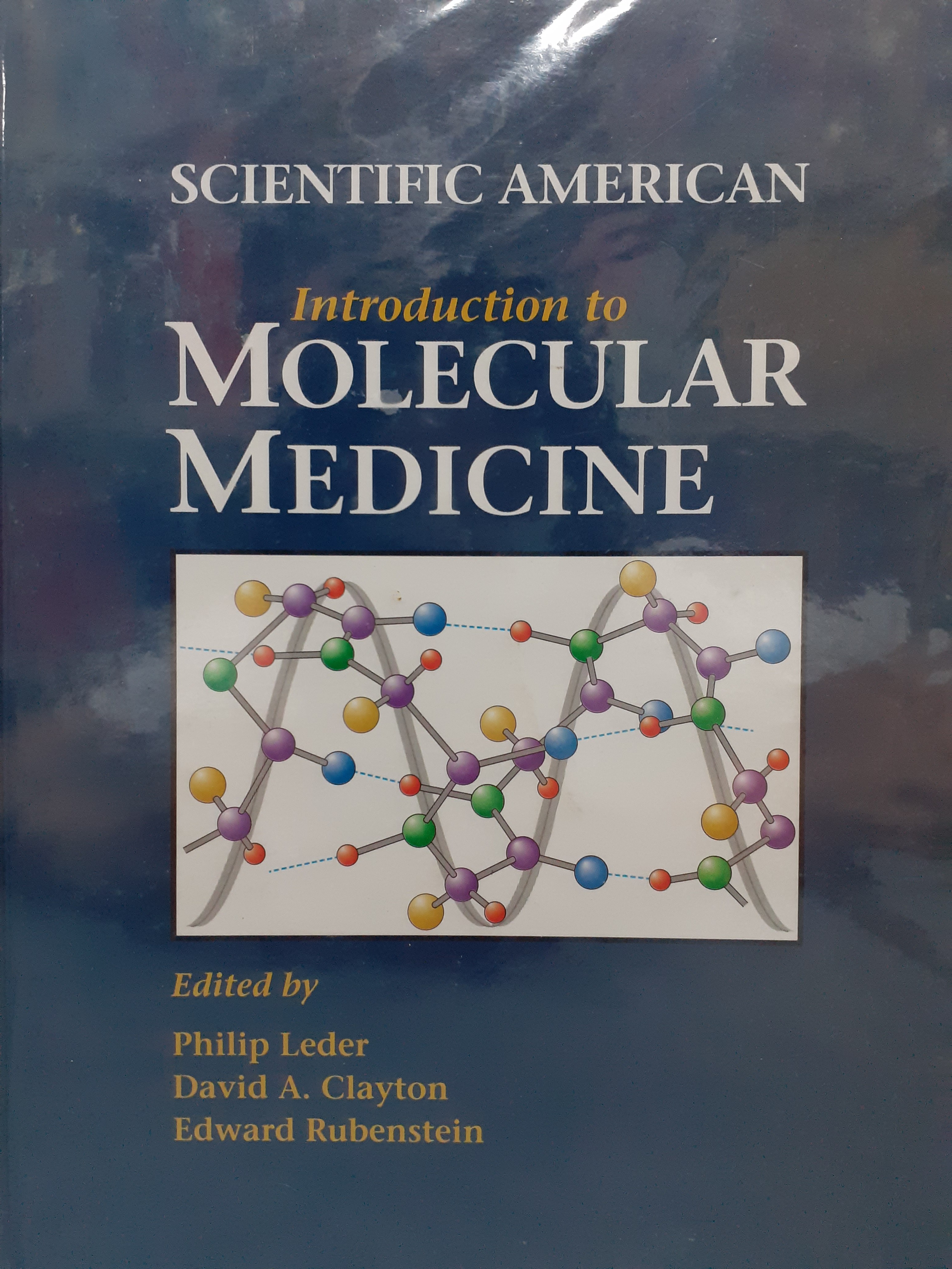 Book cover: Introduction to molecular medicine