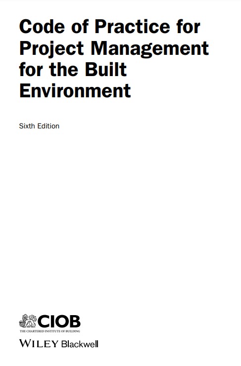 Book cover: Code of Practice for Project Management for Construction and Development